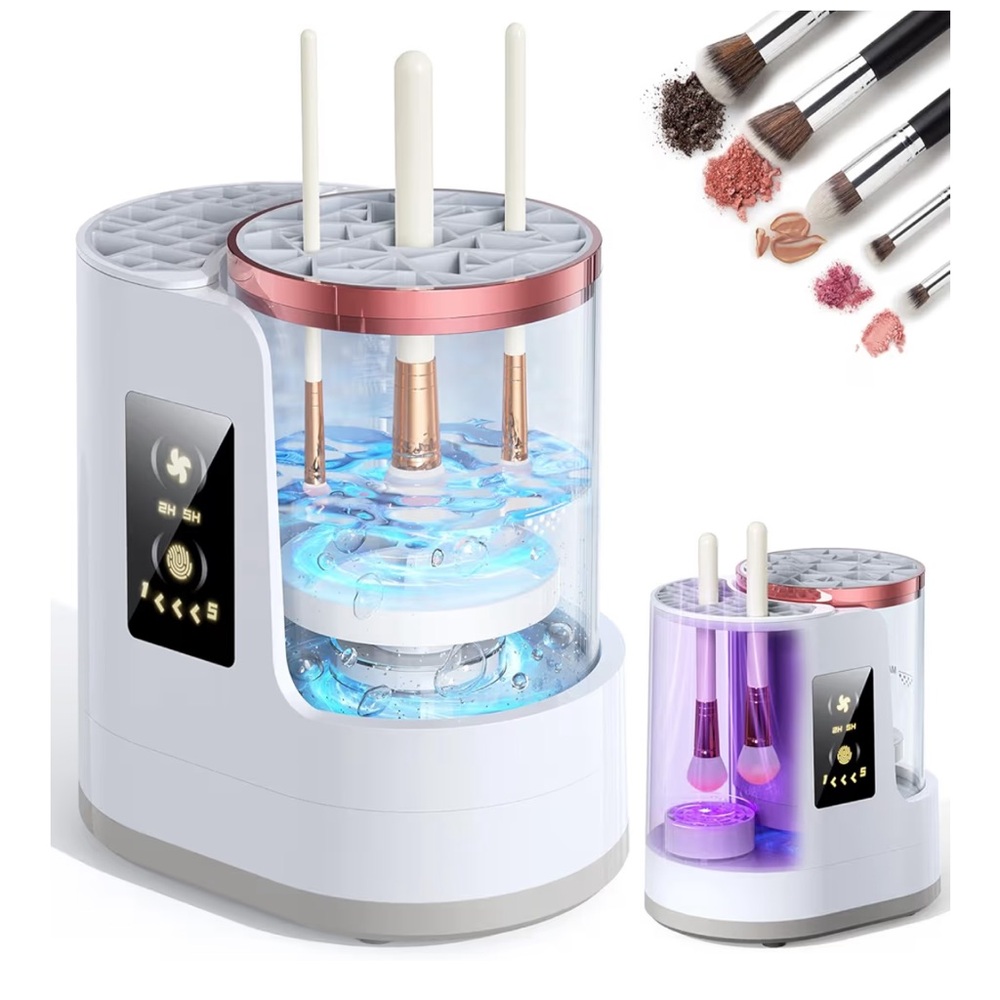 Electric Makeup Brush Cleaner 3-in-1